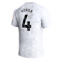 Camisa de Futebol Aston Villa Ezri Konsa #4 Equipamento Secundário 2023-24 Manga Curta